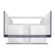 Тумба с раковиной Azario Эстима 80 CS00094597 цвет Графит-4