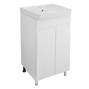 Тумба с раковиной Azario Эстима 50 CS00094634 цвет Белый