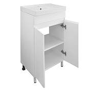 Тумба с раковиной Azario Эстима 50 CS00094634 цвет Белый-1