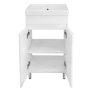 Тумба с раковиной Azario Эстима 50 CS00094634 цвет Белый-2