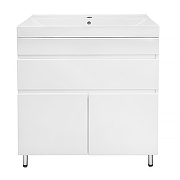 Тумба с раковиной Azario Эстима 80 CS00094636 цвет Белый-2