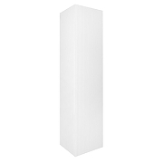 Шкаф пенал Azario Viola 35 CS00096741 подвесной цвет Белый