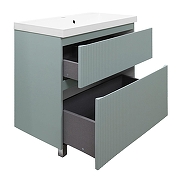 Тумба с раковиной Azario Viola 80 CS00097139 цвет Фисташковый-1