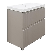 Тумба с раковиной Azario Viola 80 CS00097141 цвет Бежевый