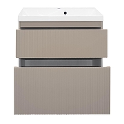 Тумба с раковиной Azario Viola 80 CS00097141 цвет Бежевый-3