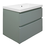 Тумба с раковиной Azario Viola 80 CS00097142 подвесная цвет Фисташковый