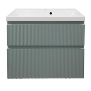 Тумба с раковиной Azario Viola 80 CS00097142 подвесная цвет Фисташковый-2