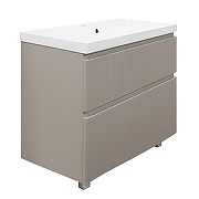 Тумба с раковиной Azario Viola 100 CS00097147 цвет Бежевый