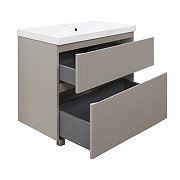 Тумба с раковиной Azario Viola 100 CS00097147 цвет Бежевый-1