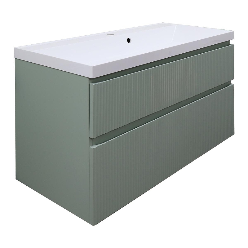 Тумба с раковиной Azario Viola 100 CS00097148 подвесная 