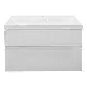 Тумба с раковиной Azario Viola 100 CS00097149 подвесная цвет Белый матовый-2