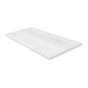 Тумба с раковиной Azario Viola 100 CS00097149 подвесная цвет Белый матовый-5