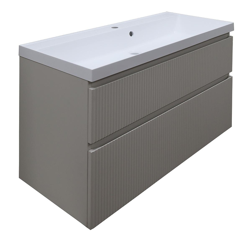 Тумба с раковиной Azario Viola 100 CS00097150 подвесная 