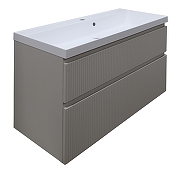 Тумба с раковиной Azario Viola 100 CS00097150 подвесная цвет Бежевый