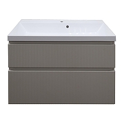 Тумба с раковиной Azario Viola 100 CS00097150 подвесная цвет Бежевый-2