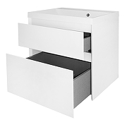 Тумба с раковиной Azario Velluto 60 CS00097535 подвесная цвет Белый матовый-1