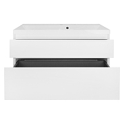 Тумба с раковиной Azario Velluto 100 CS00097538 подвесная цвет Белый матовый-3