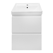 Тумба с раковиной Azario Мила 50 CS00097989 подвесная цвет Белый-1