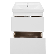 Тумба с раковиной Azario Мила 50 CS00097989 подвесная цвет Белый-3