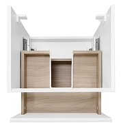 Тумба с раковиной Azario Мила 50 CS00097989 подвесная цвет Белый-4