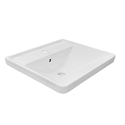 Тумба с раковиной Azario Мила 50 CS00097990 цвет Белый-6