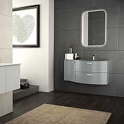 Зеркало Azario 68.5 LED-00002339 с подсветкой с сенсорным выключателем и подогревом-1