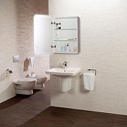 Зеркальный шкаф Azario Фиджи 50 LED-00002471 с подсветкой цвет Белый-3