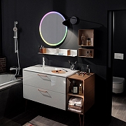 Зеркало Azario 77 LED-00002610 с подсветкой с сенсорным выключателем-6