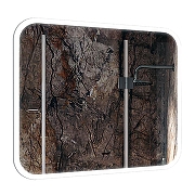 Зеркало Azario Stiv-Lite 60 LED-00002963 с подсветкой с сенсорным выключателем