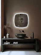 Зеркало Azario Barca 70 LED-00002973 с подсветкой с бесконтактным выключателем-9