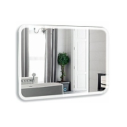 Зеркало Azario Стив 91.5 ФР-00001020 с подсветкой с сенсорным выключателем и подогревом