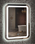 Зеркало Azario Мальта 55 ФР-00001219 с подсветкой с сенсорным выключателем, подогревом и часами-2