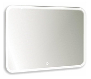 Зеркало Azario Стив 80 ФР-00001651 с подсветкой с сенсорным выключателем, подогревом и часами-1