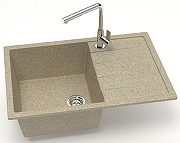 Кухонная мойка Azario Vision 75 CS00078340 цвет Песочный-1