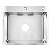 Кухонная мойка Azario Sabrina 60 AZS6050S цвет Серебро-1