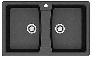 Кухонная мойка Azario Elmas 78 CS00078333 цвет Черный