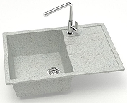 Кухонная мойка Azario Vision 75 CS00078341 цвет Светло-серый-1
