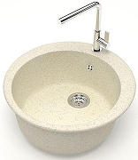 Кухонная мойка Azario Vital 50.7 CS00078344 цвет Бежевый-1