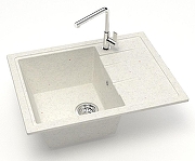 Кухонная мойка Azario Vision 75 CS00079703 цвет Светло-серый-1