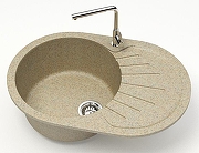 Кухонная мойка Azario Flora 73 CS00079915 цвет Коричневый-1