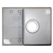 Кухонная мойка Azario Tavas 62 CS00097671 цвет Серый-4