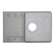 Кухонная мойка Azario Izmir 74 CS00097682 цвет Песочный-4