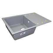 Кухонная мойка Azario Izmir 74 CS00097683 цвет Серый-1