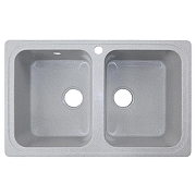 Кухонная мойка Azario Alba 78 CS00105219 цвет Серый