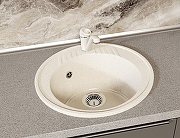 Кухонная мойка Azario Solo 50.5 CS00105232 цвет Бежевый-3