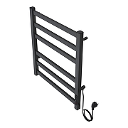 Электрический полотенцесушитель Azario Palermo 500х600 AZ83901G диммер справа цвет Графит-2