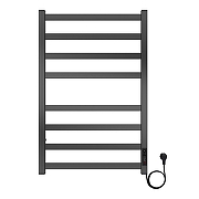 Электрический полотенцесушитель Azario Palermo 500х800 AZ83903G диммер справа цвет Графит-1