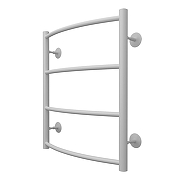 Водяной полотенцесушитель Azario Verona 500х600 AZ83911W нижнее/диагональное подключение, G 1/2 цвет Белый