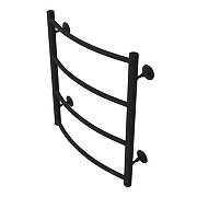 Водяной полотенцесушитель Azario Verona 500х600 AZ83912B боковое подключение, G 1/2 цвет Черный-1