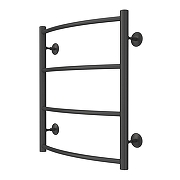 Водяной полотенцесушитель Azario Verona 500х600 AZ83913G нижнее/диагональное подключение, G 1/2 цвет Графит